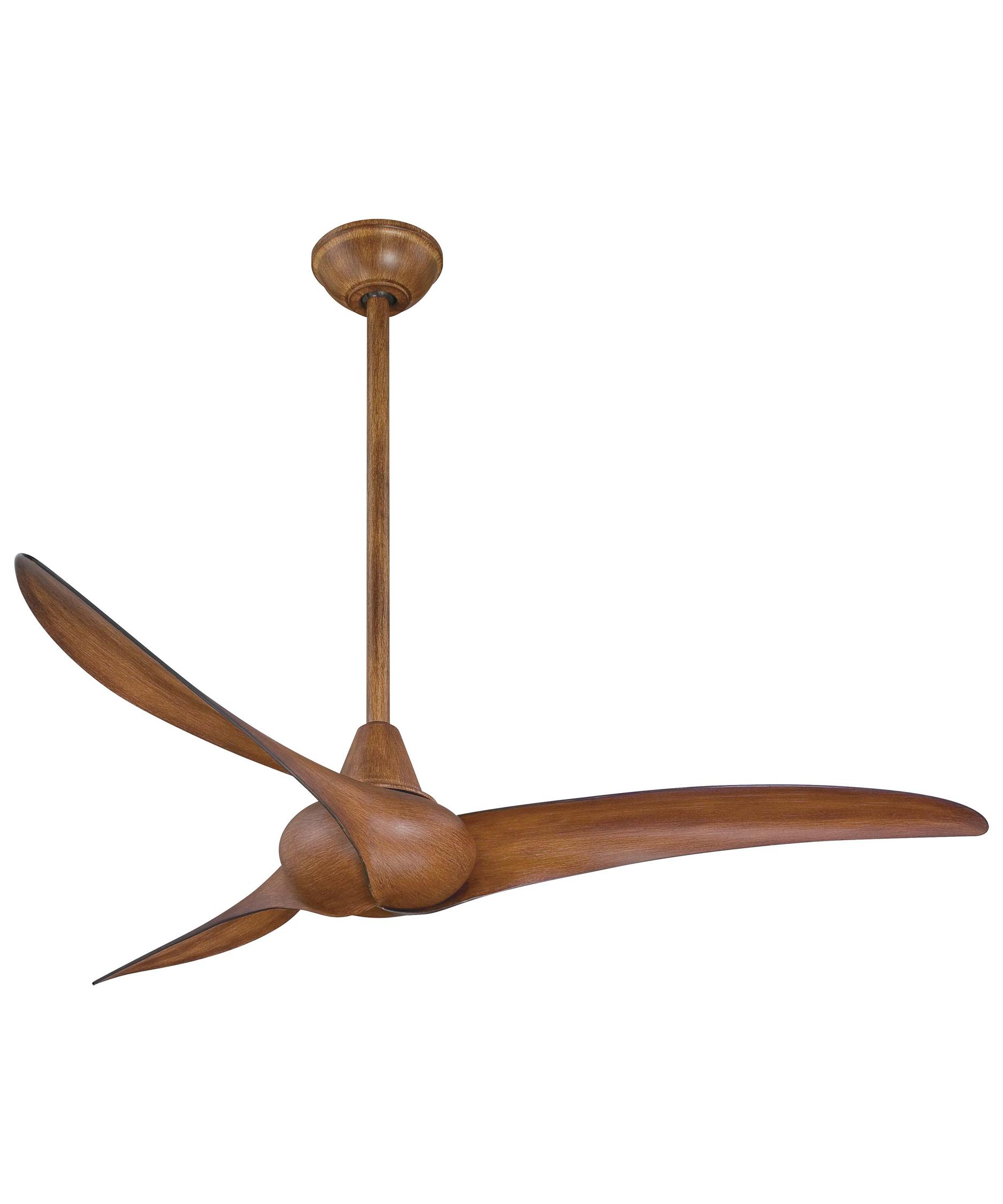 Minka Aire Wave 52 Inch 3 Blade Ceiling Fan Capitol Lighting 1 Shown In Distressed Koa Finish