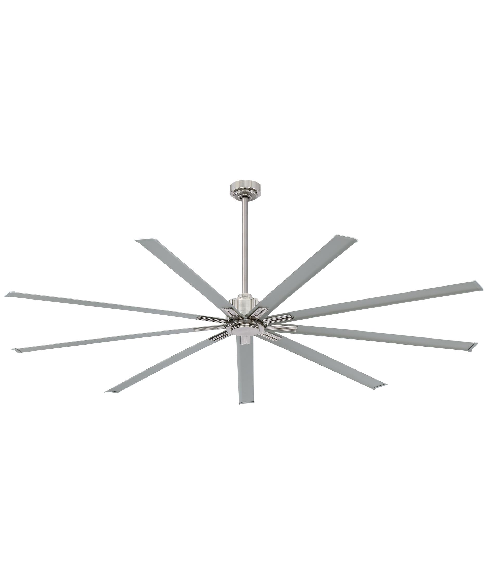 Minka Aire F887 88 Xtreme Inch 9 Blade Ceiling Fan Capitol Shown In Brushed Nickel Finish